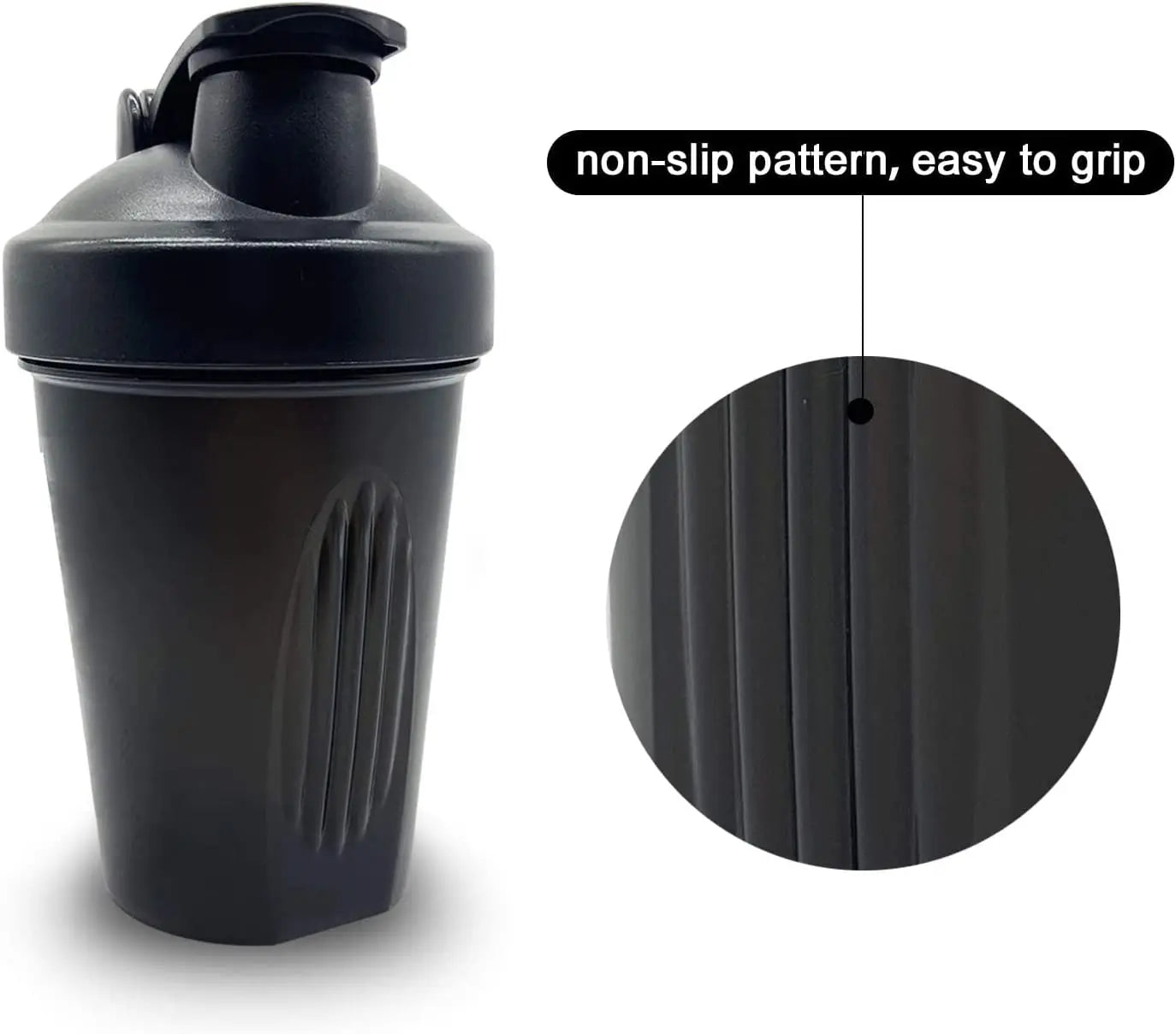 Protein Shaker Bottle (BPA-Free, Leak-Proof)
