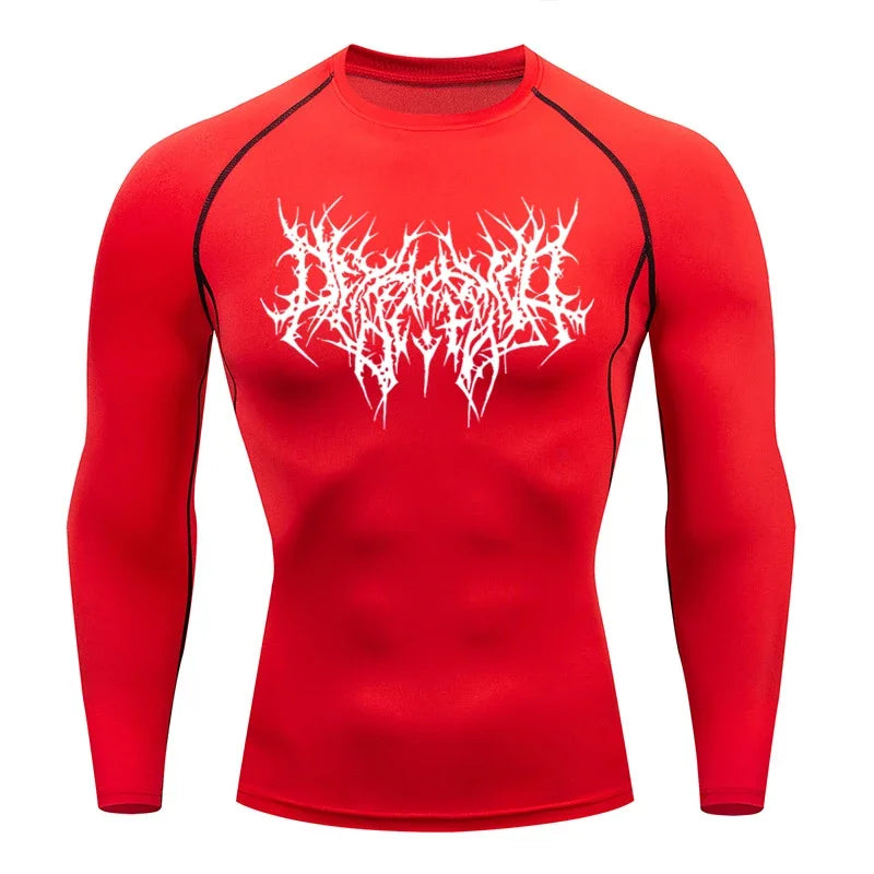 Men's Graphic Compression Tee