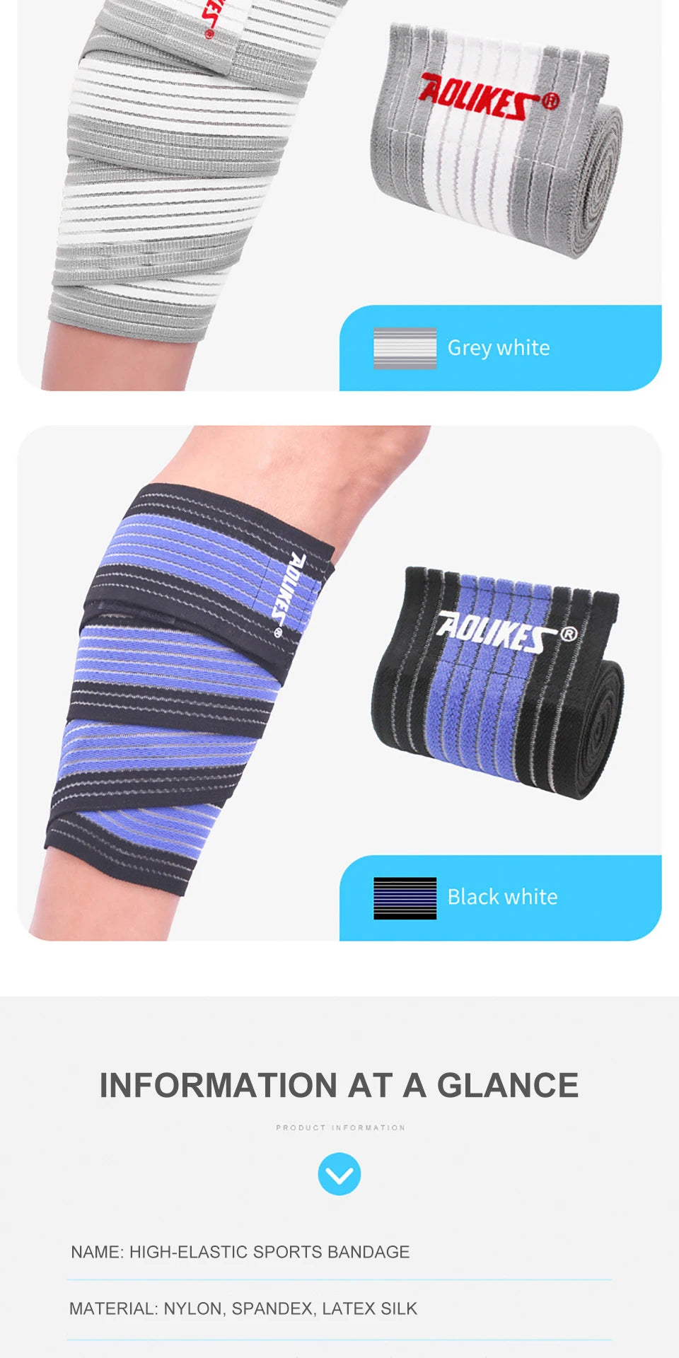 Elastic Knee / Elbow Wraps