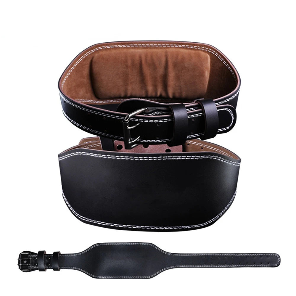 Leather Weightlifting Belt