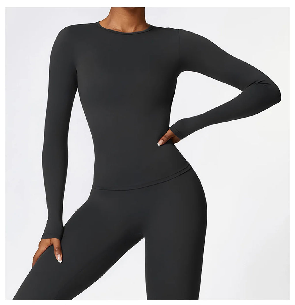 Women's Long-Sleeve Yoga Top