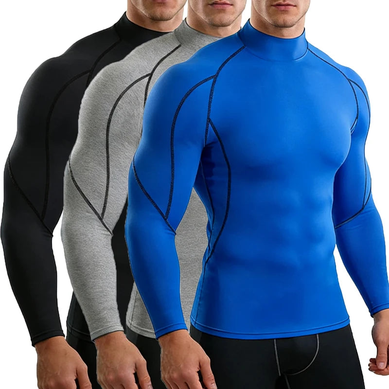 Men's Long-Sleeve Compression Shirt