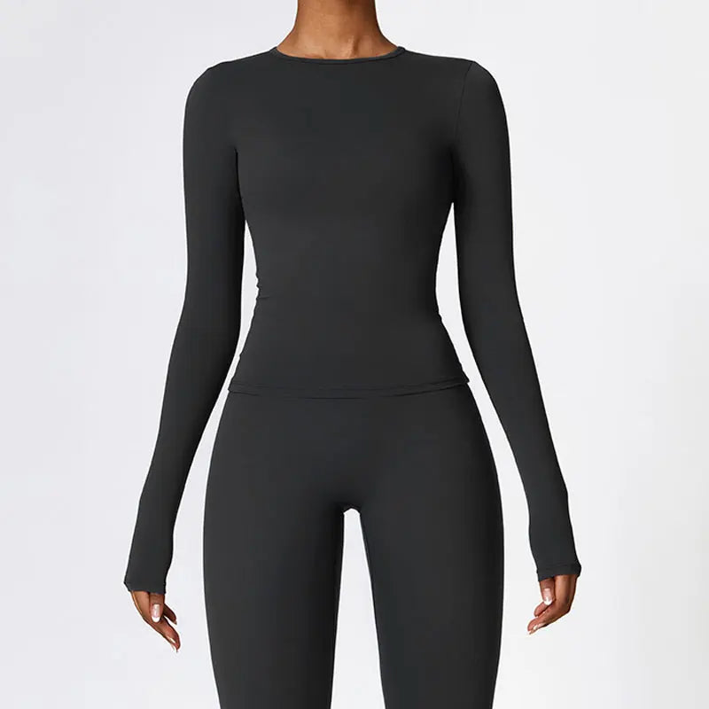 Women's Long-Sleeve Yoga Top
