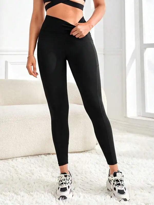 Women's High-Waist Pocket Leggings