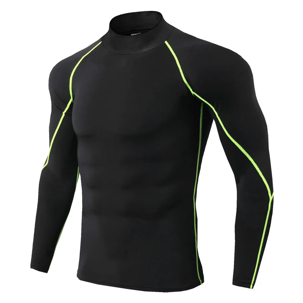 Men's Long-Sleeve Compression Top