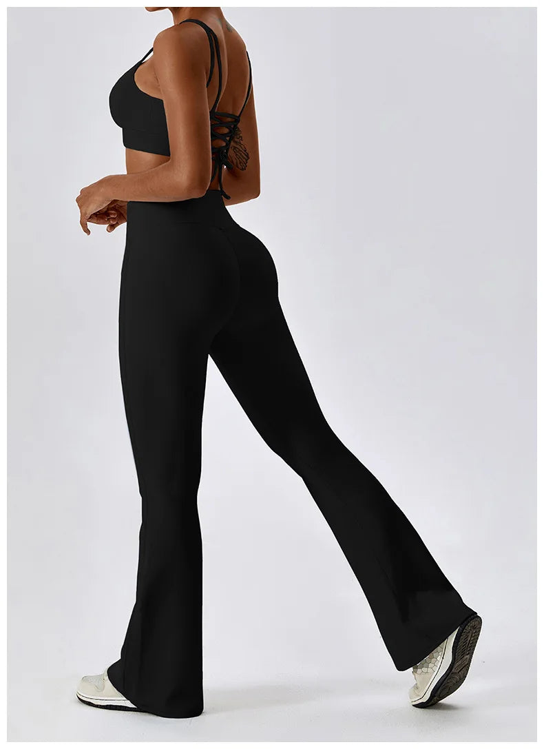 Women's Flare Leggings (High-Waist)