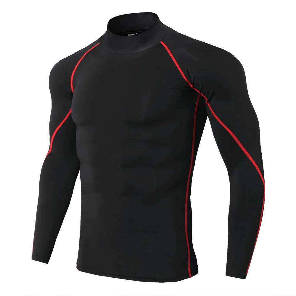 Men's Long-Sleeve Compression Top