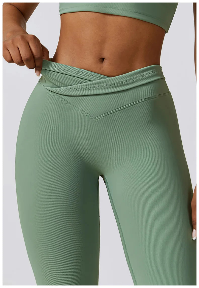 Women's Flare Leggings (High-Waist)