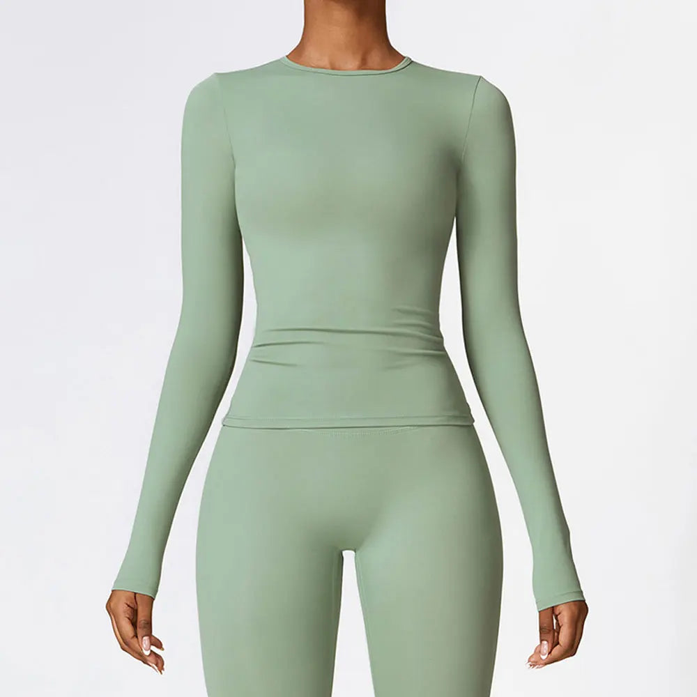 Women's Long-Sleeve Yoga Top