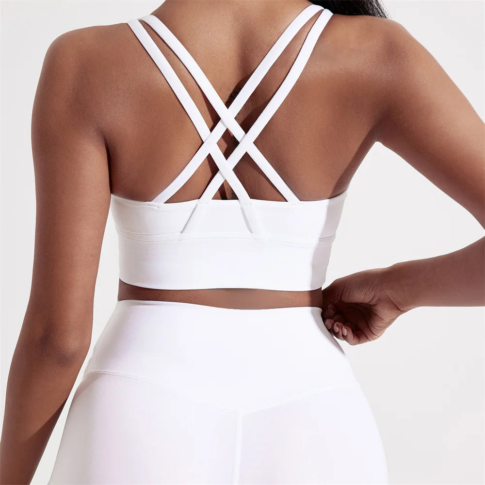 Women's Cross-Back Sports Bra