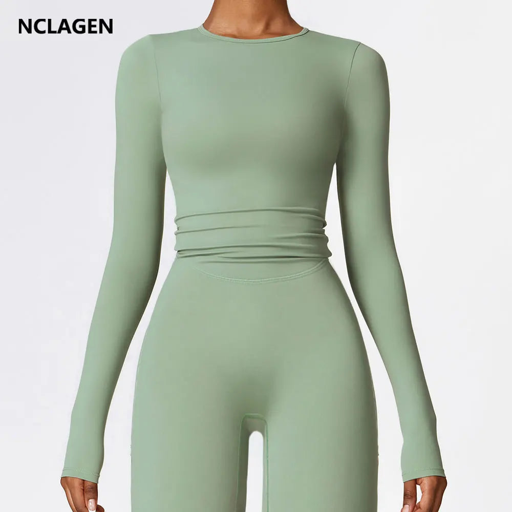 Women's Long-Sleeve Yoga Top