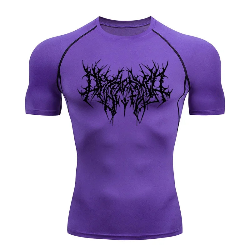 Men's Graphic Compression Tee