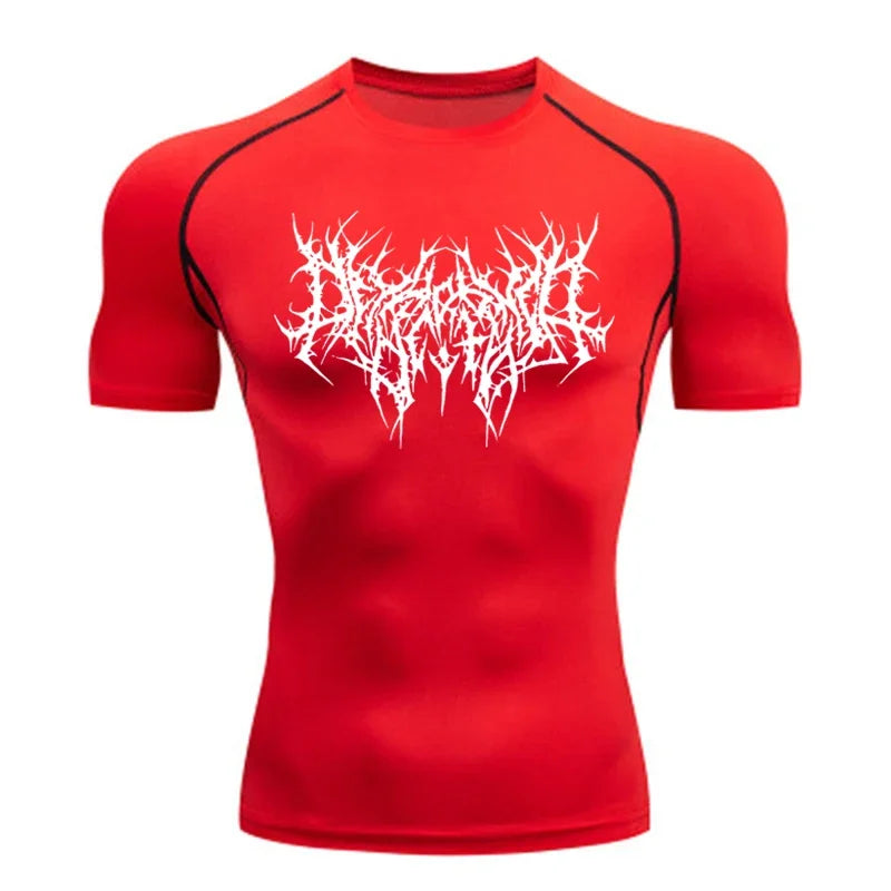 Men's Graphic Compression Tee