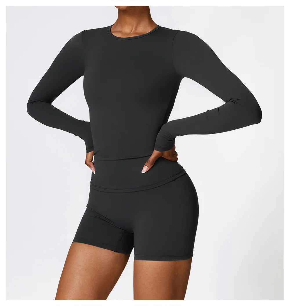 Women's Long-Sleeve Yoga Top