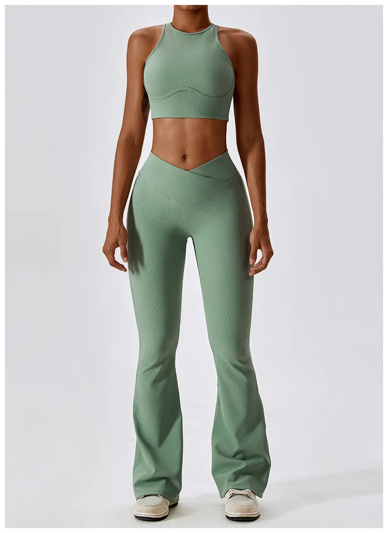Women's Flare Leggings (High-Waist)
