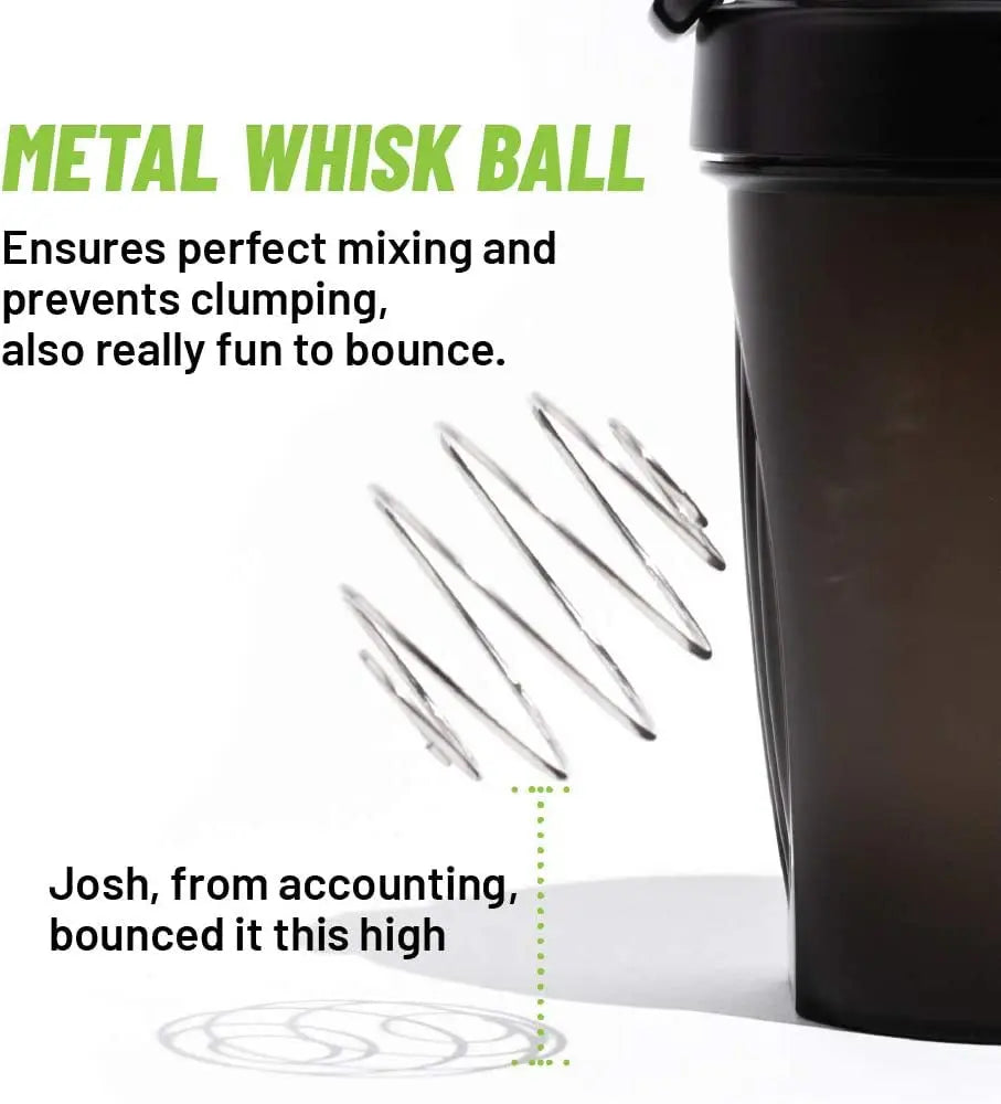 Protein Shaker Bottle (BPA-Free, Leak-Proof)