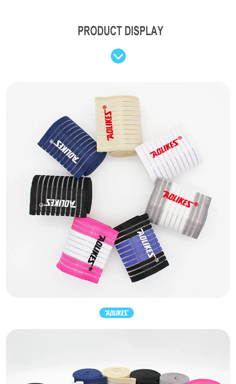 Elastic Knee / Elbow Wraps