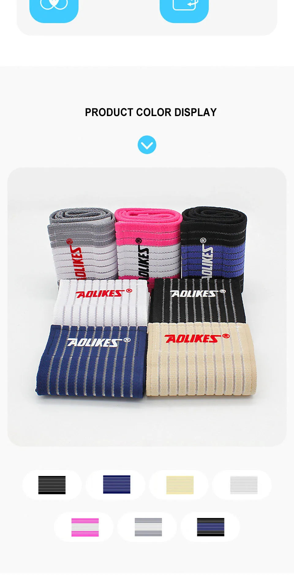 Elastic Knee / Elbow Wraps