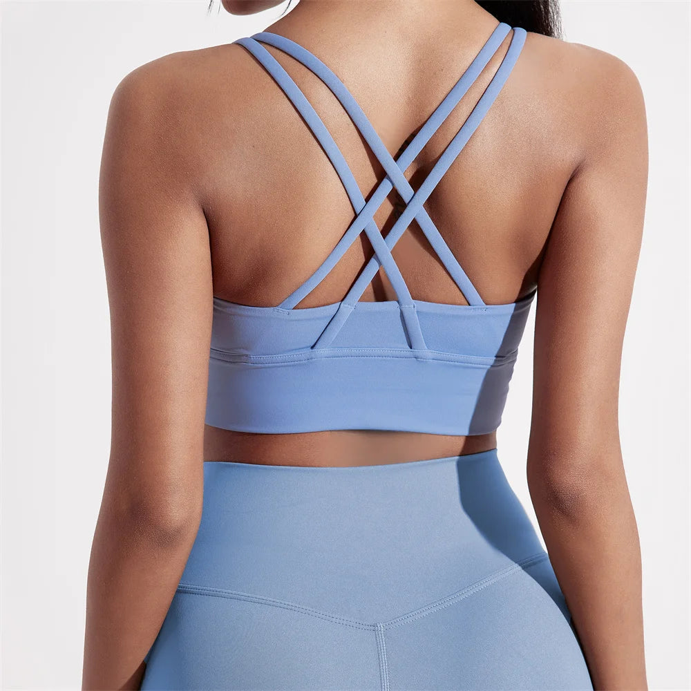 Women's Cross-Back Sports Bra