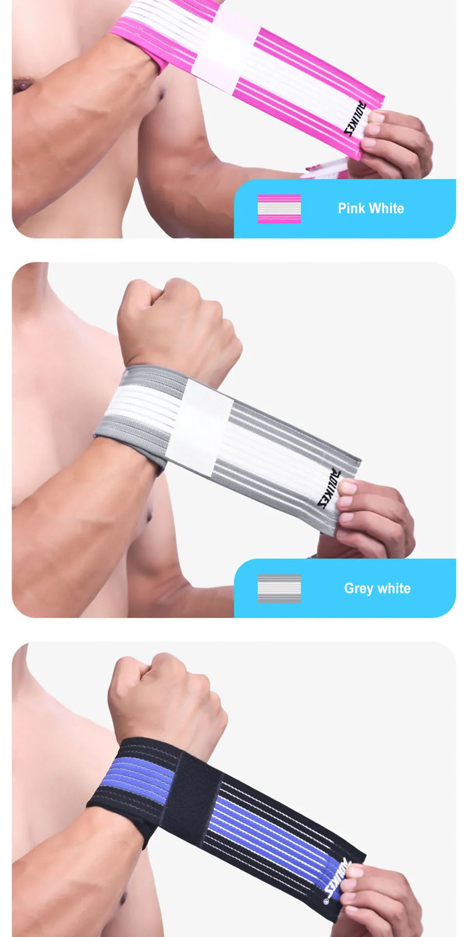 Elastic Knee / Elbow Wraps
