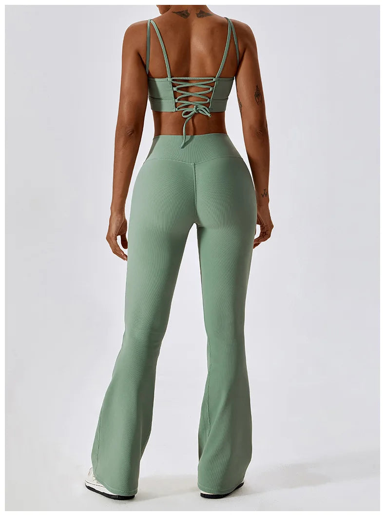 Women's Flare Leggings (High-Waist)