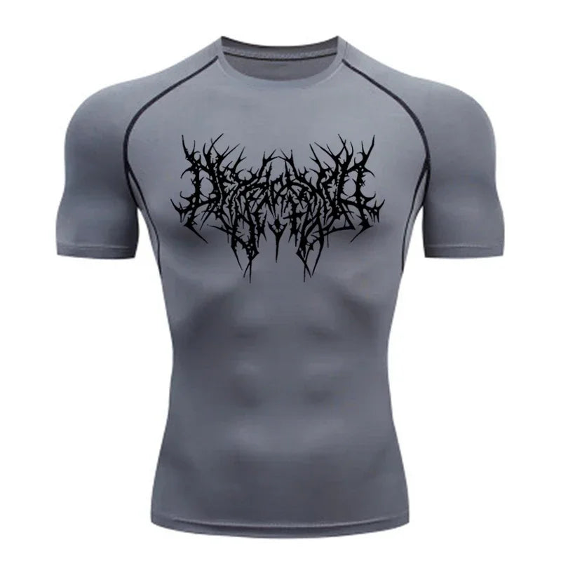 Men's Graphic Compression Tee