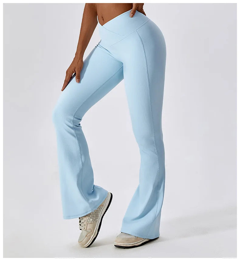 Women's Flare Leggings (High-Waist)