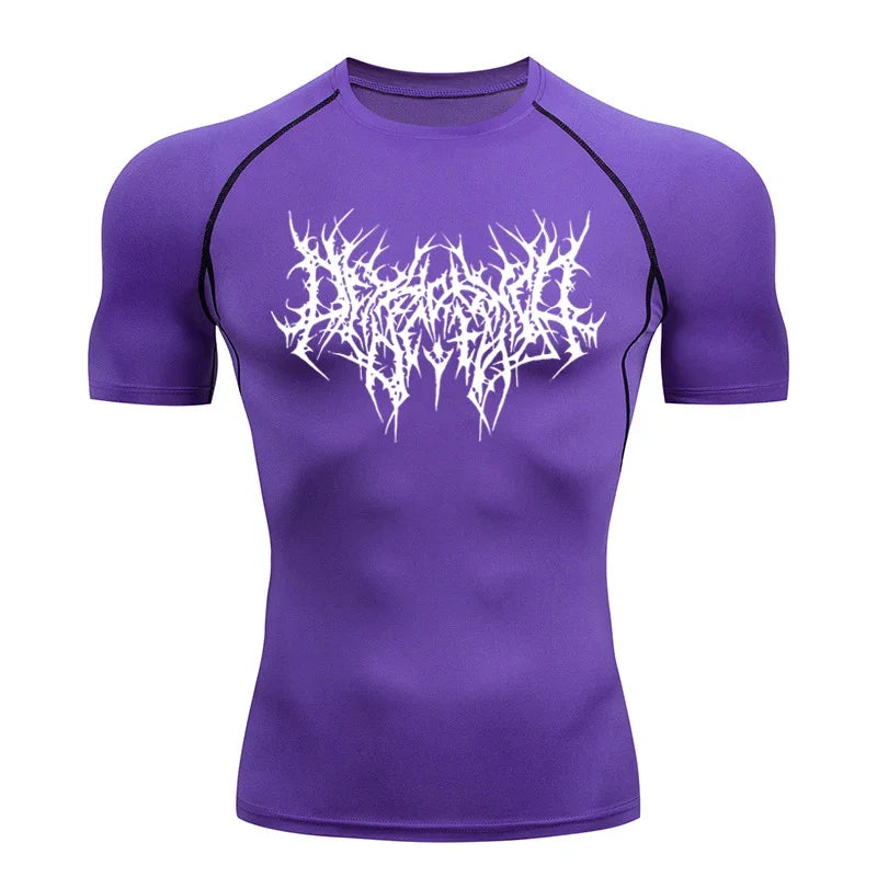 Men's Graphic Compression Tee