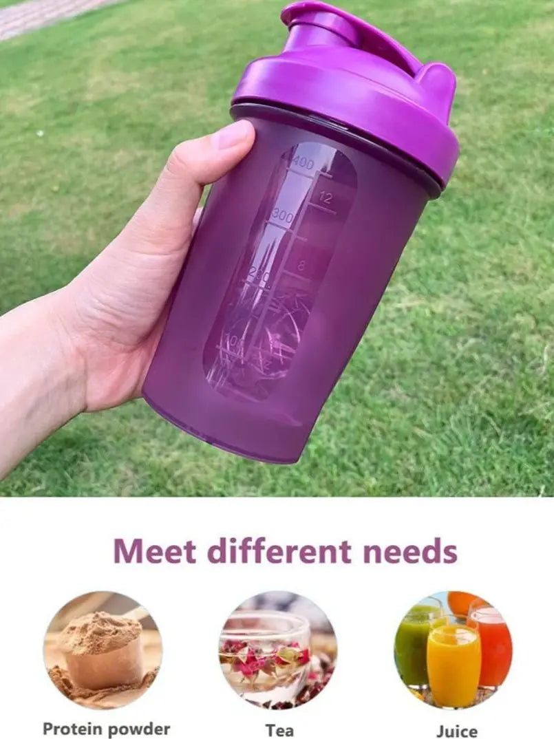 Protein Shaker Bottle (BPA-Free, Leak-Proof)