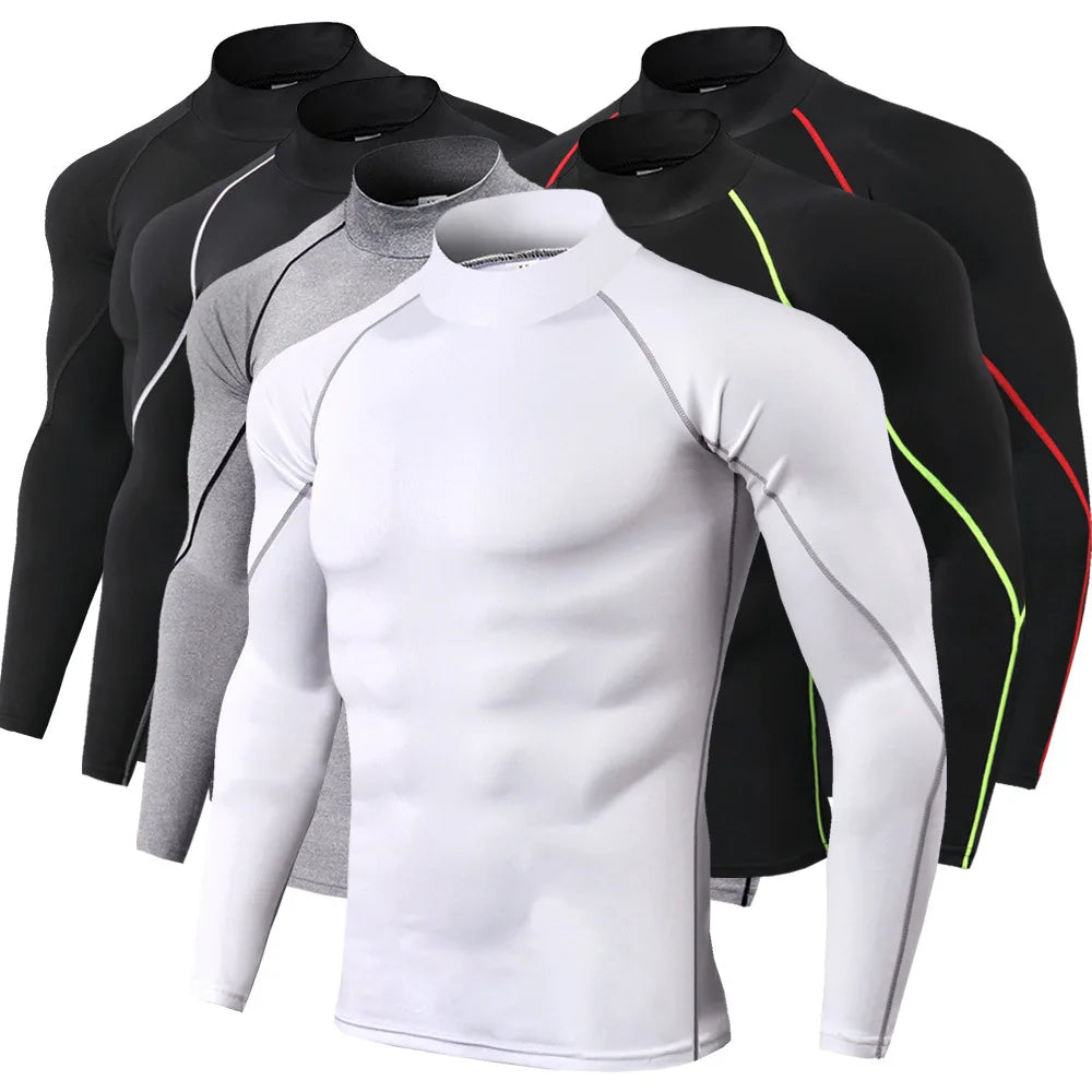 Men's Long-Sleeve Compression Top