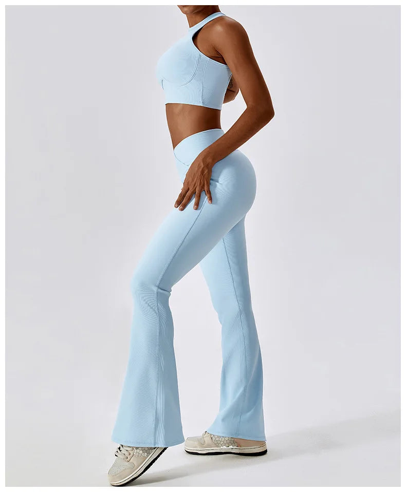 Women's Flare Leggings (High-Waist)