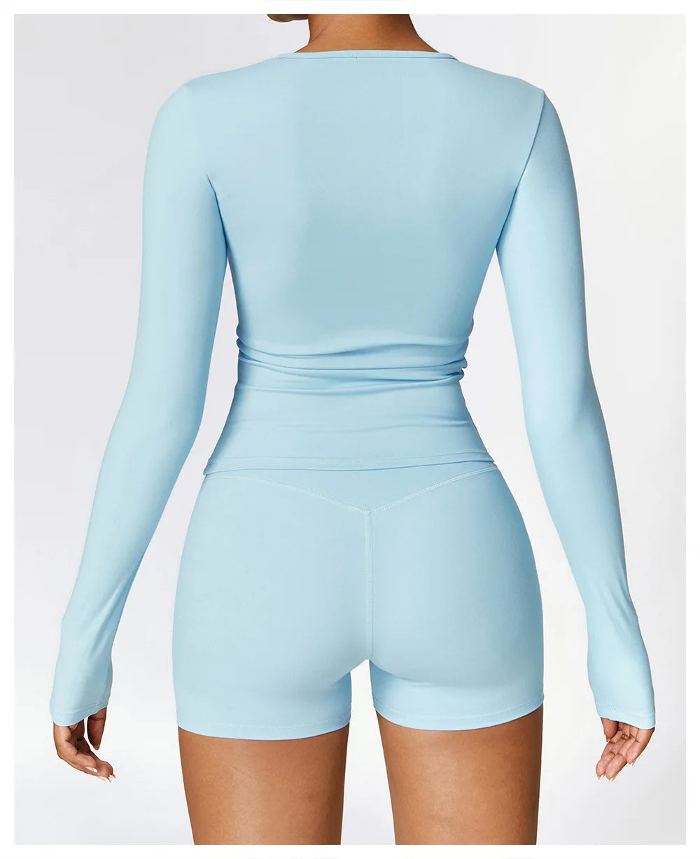 Women's Long-Sleeve Yoga Top