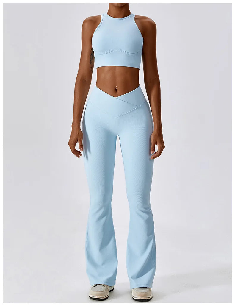 Women's Flare Leggings (High-Waist)