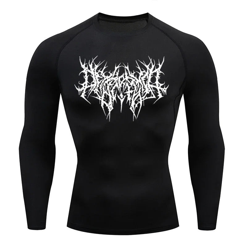 Men's Graphic Compression Tee