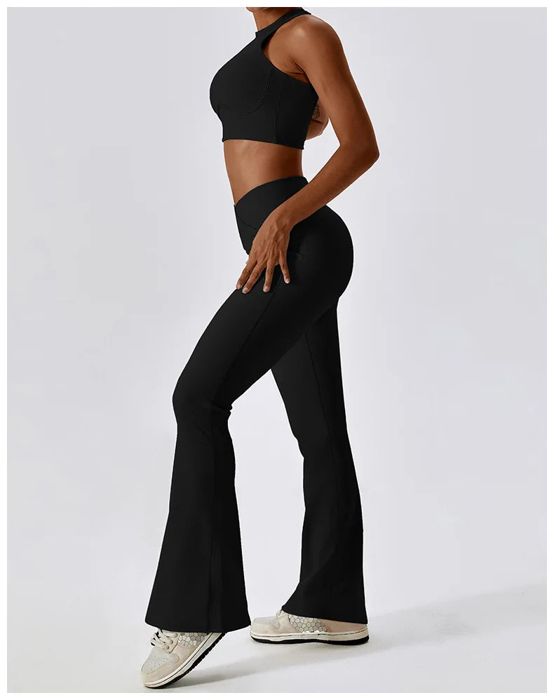 Women's Flare Leggings (High-Waist)