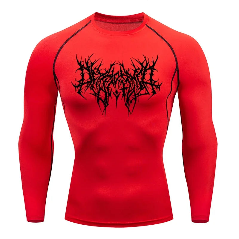 Men's Graphic Compression Tee