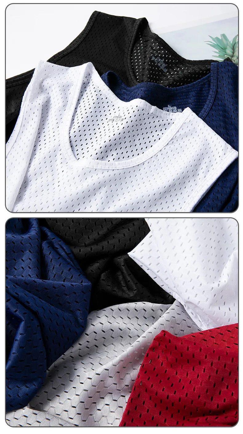Men's Mesh Stringer Tank Top