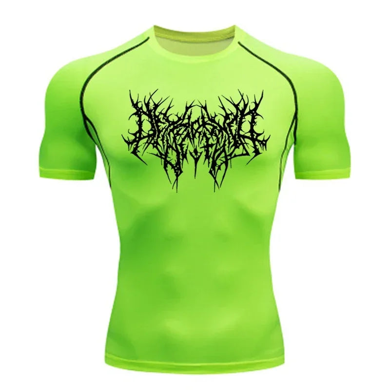 Men's Graphic Compression Tee