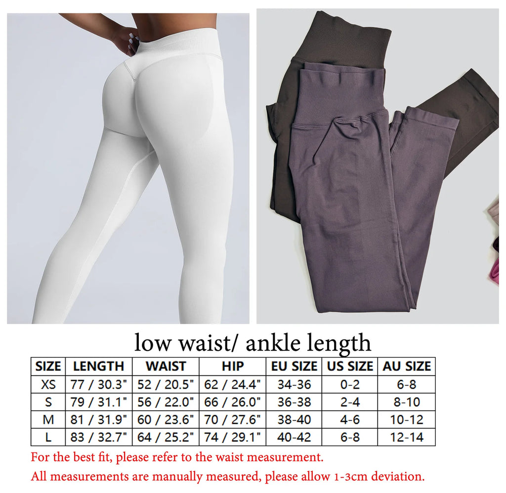 Women's Seamless Scrunch Leggings