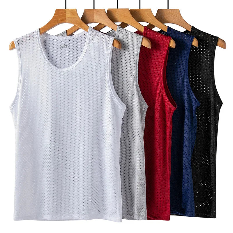 Men's Mesh Stringer Tank Top