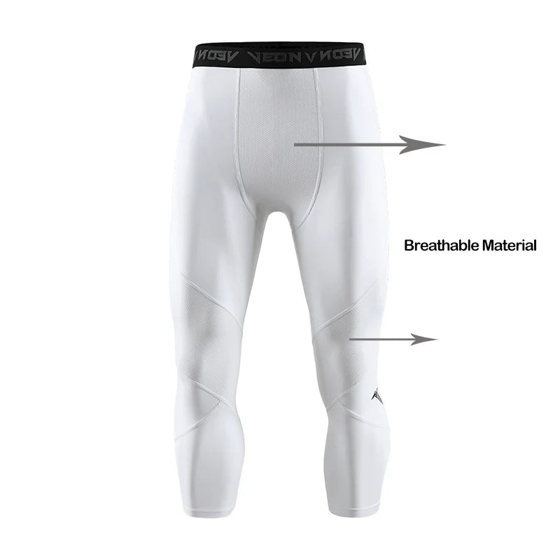 Men's 3/4 Compression Tights
