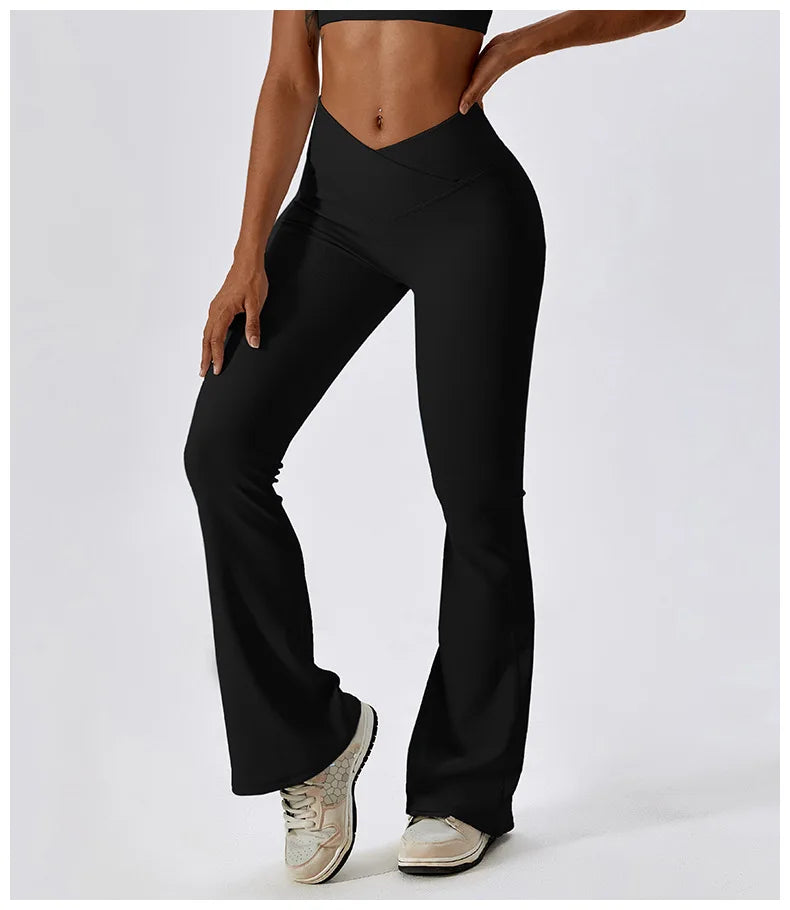 Women's Flare Leggings (High-Waist)