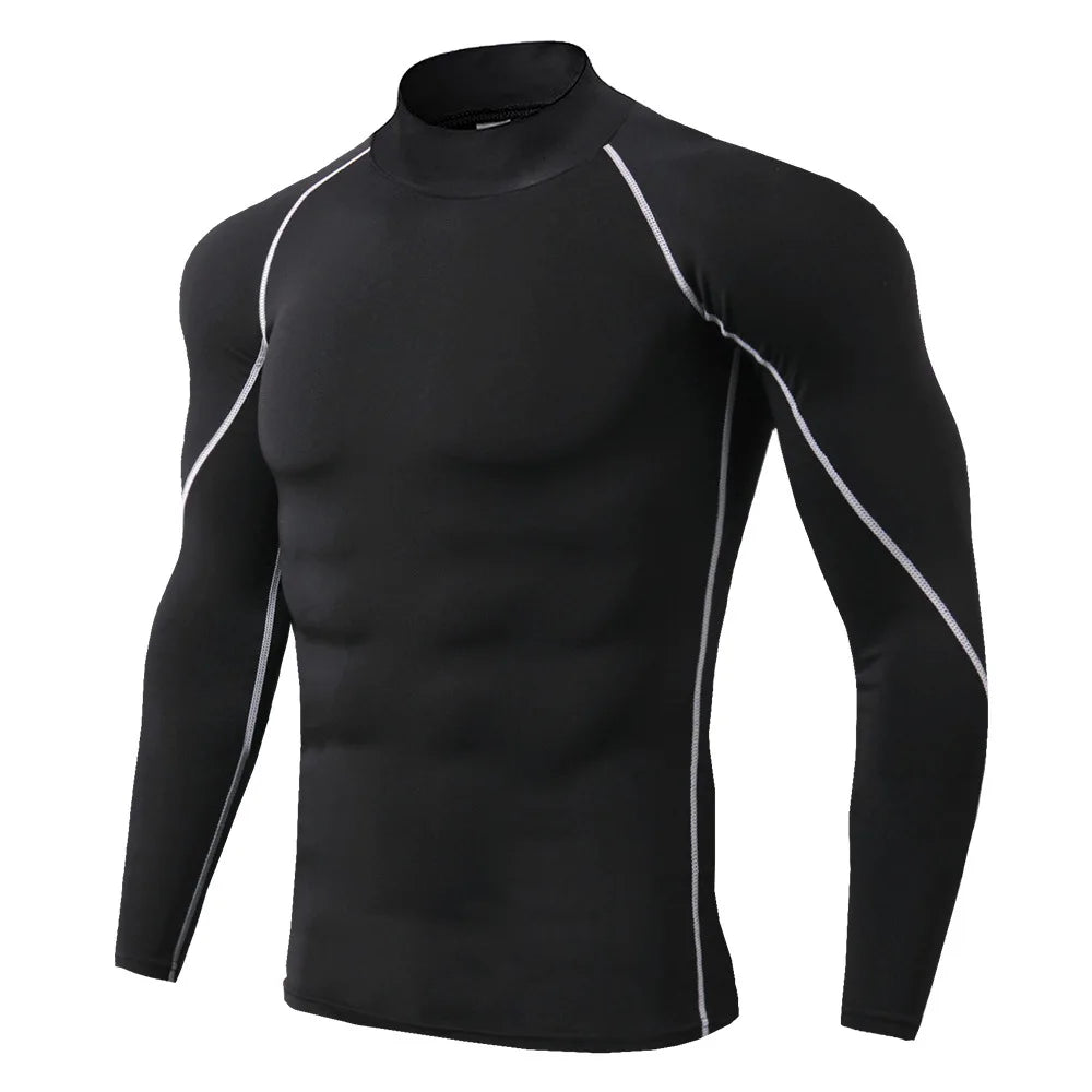 Men's Long-Sleeve Compression Top