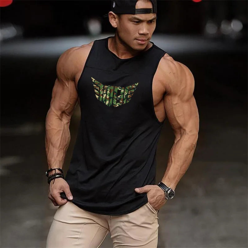 Men's Bodybuilding Stringer Tank