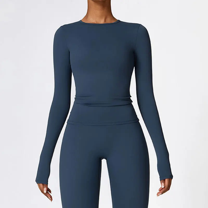 Women's Long-Sleeve Yoga Top