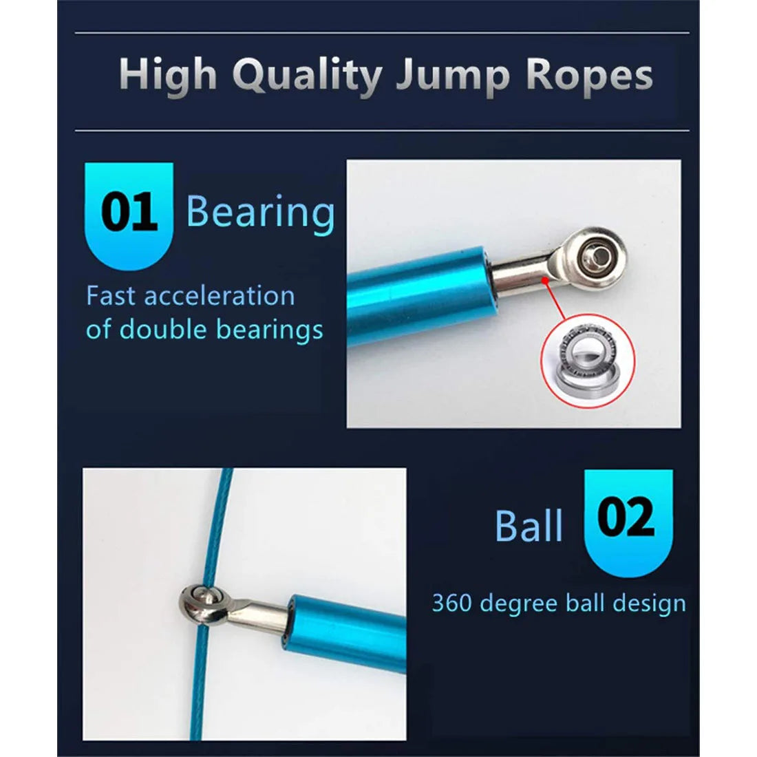 Speed Jump Rope (Adjustable)