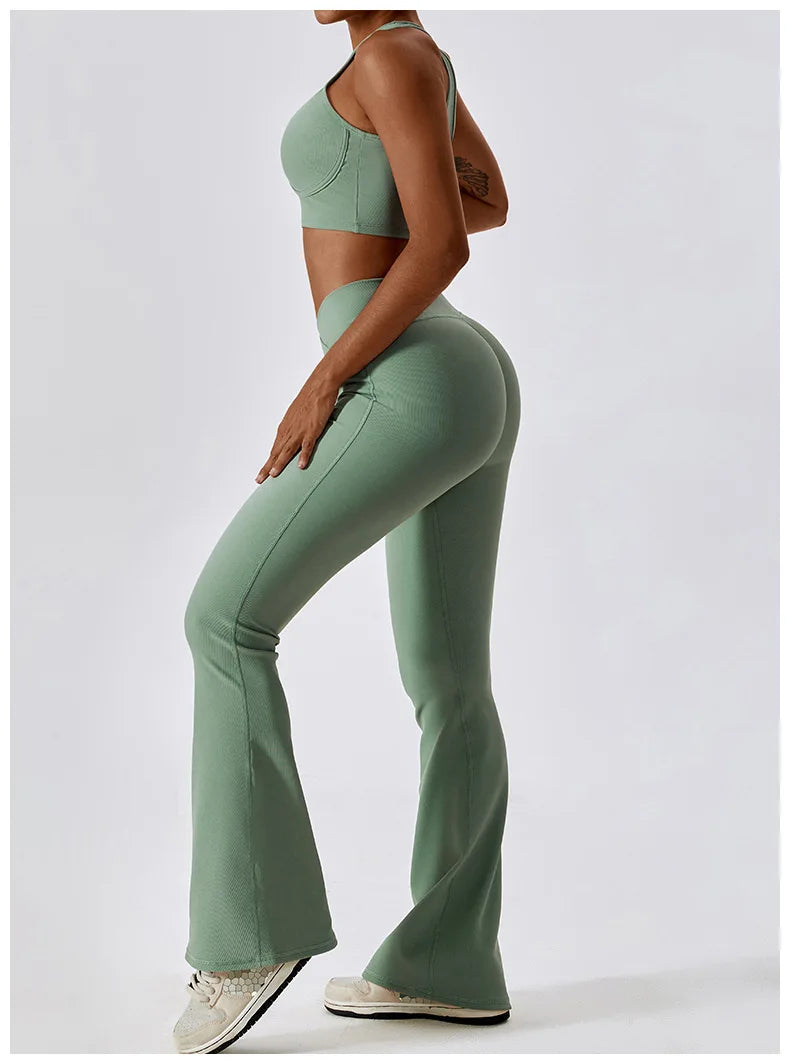 Women's Flare Leggings (High-Waist)