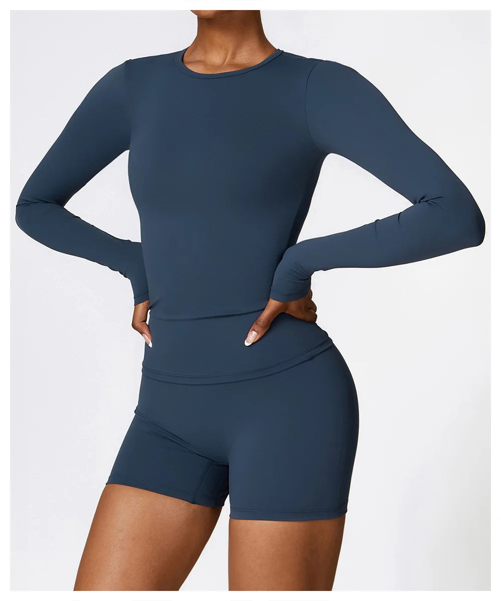 Women's Long-Sleeve Yoga Top