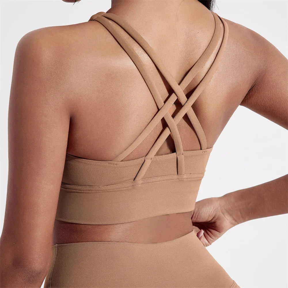 Women's Cross-Back Sports Bra