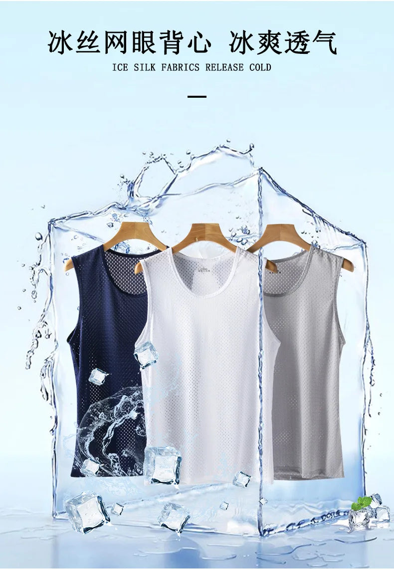 Men's Mesh Stringer Tank Top